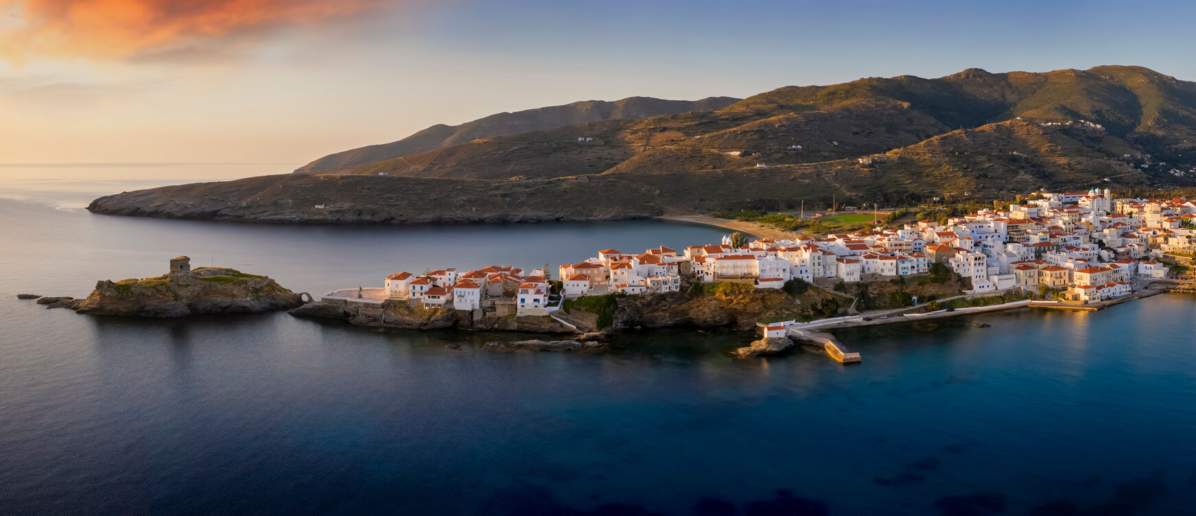 Chora of Andros. A Tour of Art, History, and the Sea