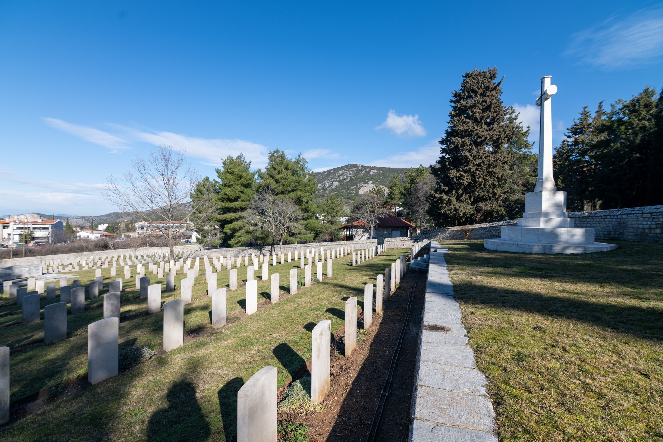 Der Commonwealth-Militärfriedhof Exochis-Hortiatis