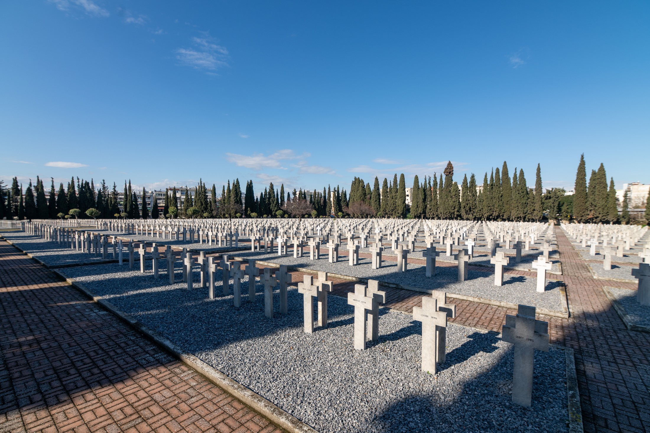 Der alliierte Soldatenfriedhof Zeitenlik
